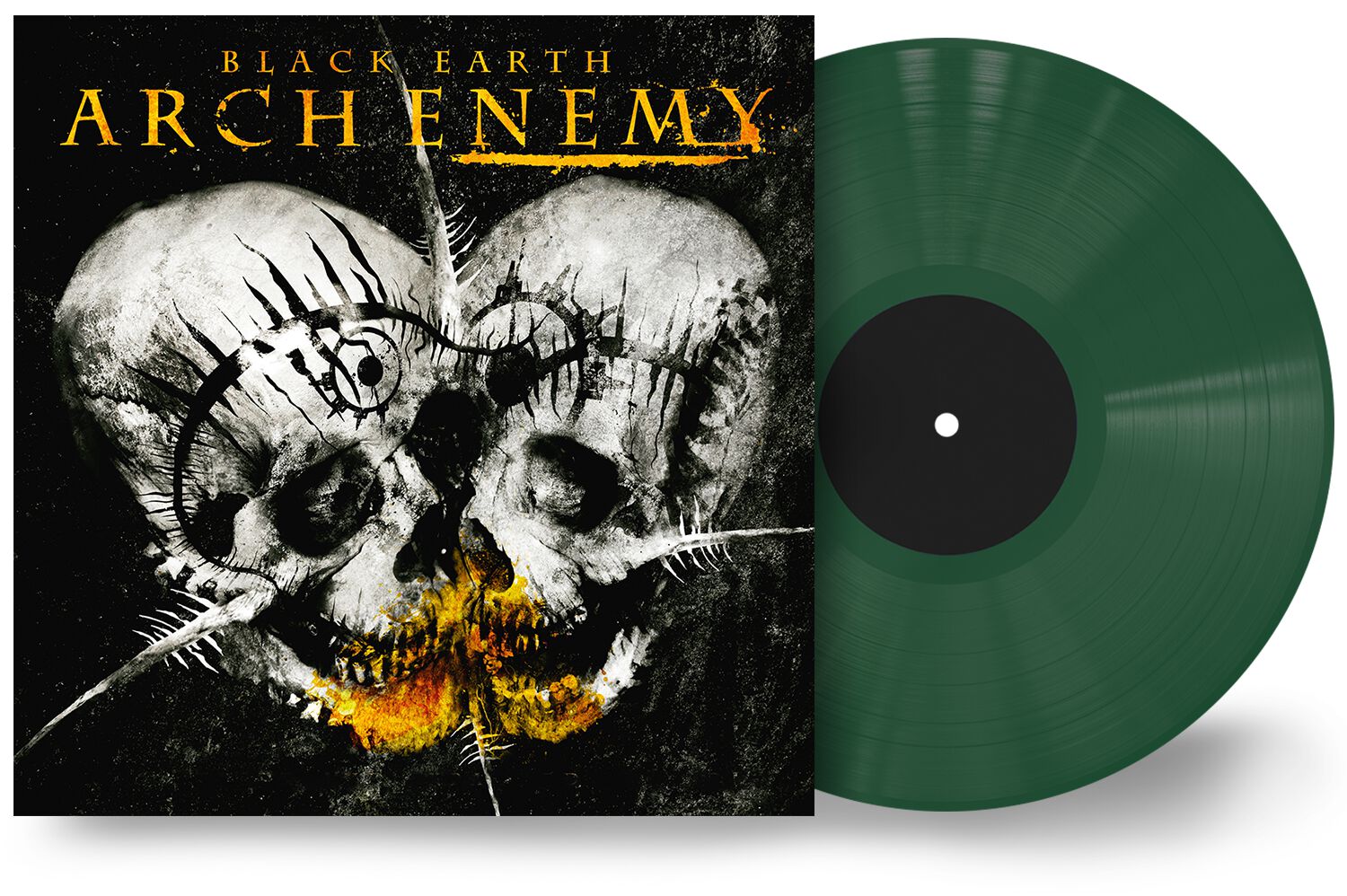 Arch Enemy - 'Black Earth' Ltd Ed. Green Vinyl. 300 worldwide